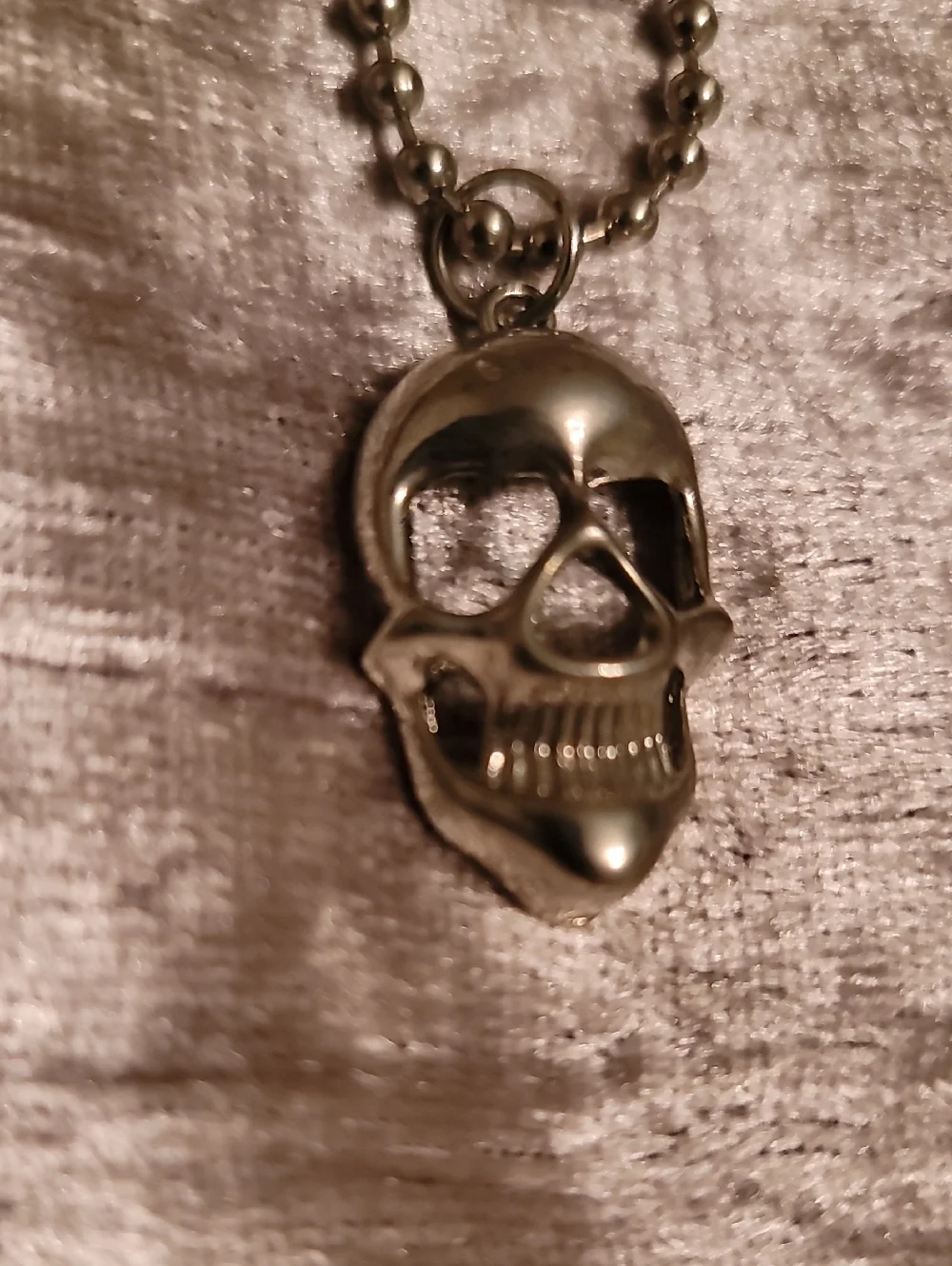 NWT Marc Ecko Men's Skull Necklace - Picture 1 of 6